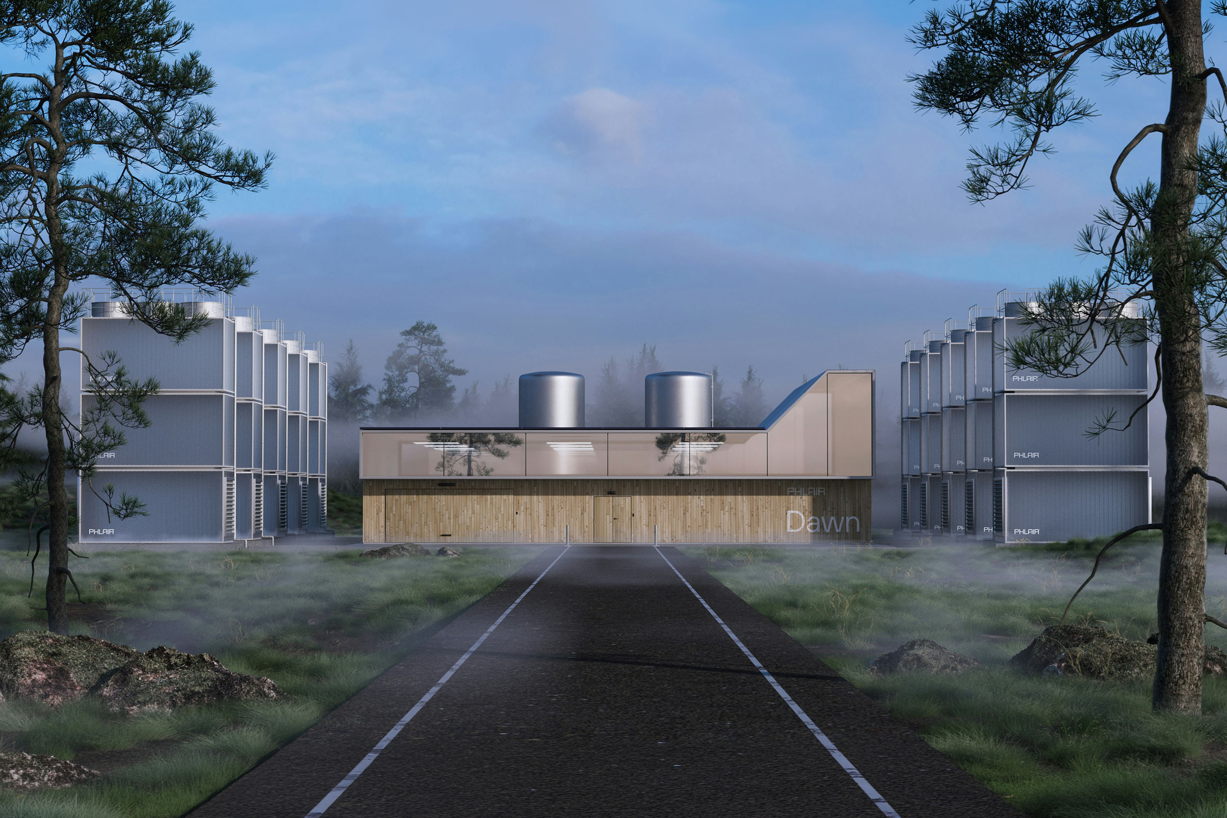 PHLAIR project Dawn Commercial Direct Air Capture facility Providing >20,000 tCO2/year Alberta, Canada